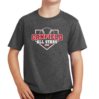 50/70 Canfield All-Stars Dark Heather Grey Youth Tee Thumbnail